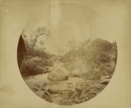 Eagle Crag - Evening; John K. Hillers, American, 1843 - 1925, 1873; Albumen silver print