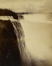 Niagara Falls; George Barker, American, 1844 - 1894, New York, United States; around 1888; Albumen silver print