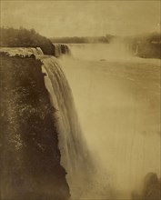 Niagara Falls; George Barker, American, 1844 - 1894, New York, United States; 1886; Albumen silver print