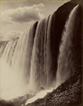 Waterfalls; George Barker, American, 1844 - 1894, New York, United States; around 1888; Albumen silver print