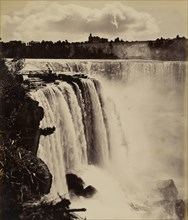 Waterfalls; George Barker, American, 1844 - 1894, New York, United States; around 1888; Albumen silver print