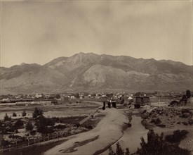 Ogden, Utah; William Henry Jackson, American, 1843 - 1942, about 1880; Albumen silver print