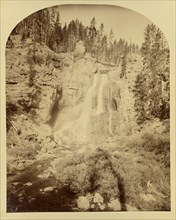 Crystal Falls, Cascade Creek; William Henry Jackson, American, 1843 - 1942, 1871; Albumen silver print