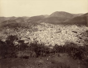 Guanajuanto, Mexico; William Henry Jackson, American, 1843 - 1942, about 1890; Albumen silver print