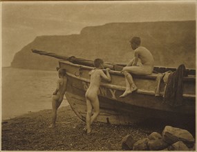 Natives; Frank Meadow Sutcliffe, British, 1853 - 1941, 1895; Carbon print; 22.5 x 29.4 cm, 8 7,8 x 11 9,16 in