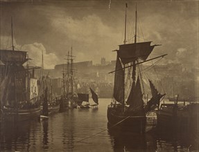 The Dock End, Whitby; Frank Meadow Sutcliffe, British, 1853 - 1941, Whitby, England; 1880; Gelatin silver print; 57.7 × 75.5 cm