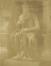Moses by Michelangelo; Robert Macpherson, Scottish, 1811 - 1872, 1850s; Albumen silver print
