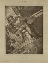 Rome - Palais du Vatican, Chapelle Sixtine, Michel-Ange; Adolphe Braun, French, 1811 - 1877, France; about 1869; Carbon print