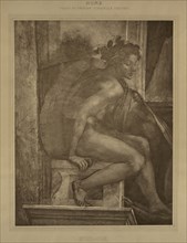 Rome - Palais du Vatican, Chapelle Sixtine, Michel-Ange; Adolphe Braun, French, 1811 - 1877, about 1869; Carbon print