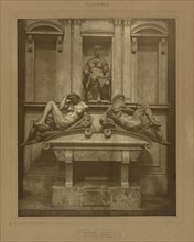 Michelangelo's Medici Tomb, Florence; Adolphe Braun, French, 1811 - 1877, Florence, Italy; about 1867; Carbon print; 46.6 x 37.