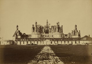 Chateau; Bisson Frères, French, active 1840 - 1864, France; about 1857; Albumen silver print