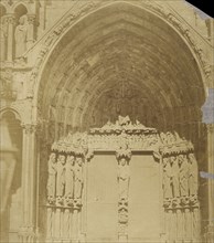 Church Doorway; Bisson Frères, French, active 1840 - 1864, France; 1850s - 1860s; Albumen silver print