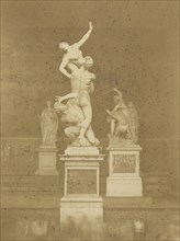 Rape of the Sabines; Fratelli Alinari, Italian, founded 1852, Florence, Italy; 1850s; Albumen silver print