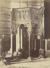 Altar canopy; Fratelli Alinari, Italian, founded 1852, Florence, Italy; 1850s; Albumen silver print