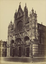 Siena, The Cathedral; Fratelli Alinari, Italian, founded 1852, Italy; 1850s; Albumen silver print