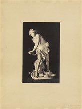 Bernini's David; James Anderson, British, 1813 - 1877, Rome, Italy; about 1845 - 1855; Albumen silver print