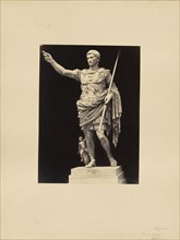 Augustus of Prima Porta; James Anderson, British, 1813 - 1877, Rome, Italy; about 1845 - 1855; Albumen silver print
