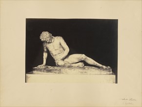 The Dying Gaul; James Anderson, British, 1813 - 1877, Rome, Italy; about 1845 - 1855; Albumen silver print