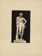 Leading Satyr; James Anderson, British, 1813 - 1877, Rome, Italy; about 1845 - 1855; Albumen silver print