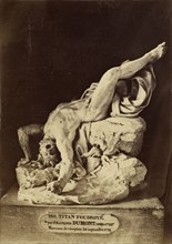 Titan Struck Down by Lightning, by Dumont; Tommaso Cuccioni, Italian, 1790 - 1864, Paris, France; about 1852 - 1864; Albumen