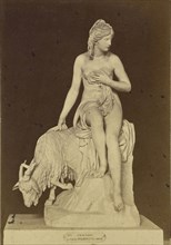 Amalthea and Jupiter's Goat, by Julien; Tommaso Cuccioni, Italian, 1790 - 1864, Paris, France; about 1852 - 1864; Albumen