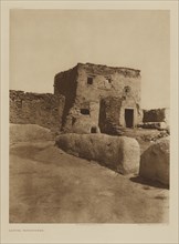 Laguna Watchtower; Edward S. Curtis, American, 1868 - 1952, 1925; Gravure; 39.1 x 29.5 cm 15 7,16 x 11 5,8 in
