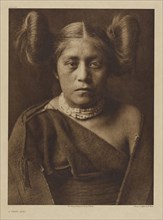 A Tewa Girl; Edward S. Curtis, American, 1868 - 1952, 1921; Gravure; 39.2 x 29.1 cm 15 7,16 x 11 1,2 in