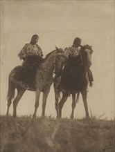 Sioux Girls; Edward S. Curtis, American, 1868 - 1952, 1907; Gelatin silver print; 40.2 x 30.5 cm 15 13,16 x 12 in