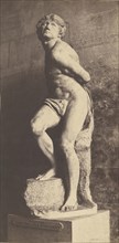 Prisonnier par Michel-Ange Buonarroti , The Prisoner by Michelangelo; Édouard Baldus, French, born Germany, 1813 - 1889, 1854
