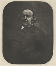 Portrait of Jules Janin after Nadar; Charles Nègre, French, 1820 - 1880, negative about 1857; print April 1982; Heliogravure