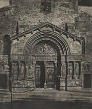 Portail de Saint-Trophime de d'Arles; Charles Nègre, French, 1820 - 1880, Arles, France; negative 1853; print April 1982
