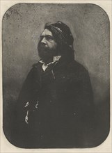 Portrait of Théophile Gautier, after Nadar; Charles Nègre, French, 1820 - 1880, negative 1857; print April 1982; Heliogravure