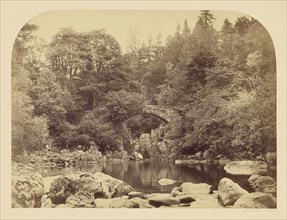 The Hermitage Bridge, Dunkeld; James Mudd, British, 1821 - 1906, Dunkeld, Scotland; 1854 - 1865; Albumen silver print