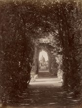 St. Peter's Through the Keyhole; James Anderson, British, 1813 - 1877, about 1845 - 1877; Albumen silver print