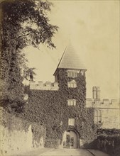 Entrance Gate and Tower, Lismore Castle; Francis Edmond Currey, British, 1814 - 1896, County Waterford, Ireland; 1863; Albumen