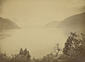 Hudson River Highlands; John Coates Browne, American, 1838 - 1918, 1864 - 1865; Albumen silver print