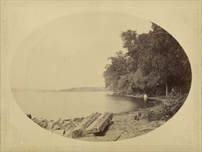View North from Dock Presqu'ile; John Coates Browne, American, 1838 - 1918, 1864 - 1865; Albumen silver print