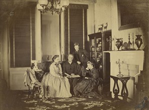 Photograph taken by magnesium light; John Coates Browne, American, 1838 - 1918, 1864 - 1865; Albumen silver print