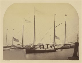 Sailing Yachts; James Wallace Black, American, 1825 - 1896, Boston, Massachusetts, United States; about 1860; Albumen silver