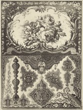 Decorative Pattern; E. Guichard, French, active 19th century, mid - late 19th century; Lithograph; 33 x 24.8 cm 13 x 9 3,4 in