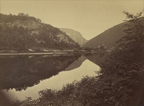 Delaware Water Gap; John Moran, American, born England, 1829 - 1902, about 1865; Albumen silver print