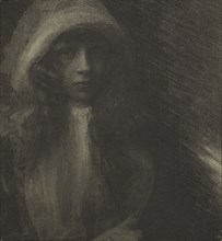 Portrait of a Young Girl; Robert Demachy, French, 1859 - 1936, about 1900 - 1914; Gum bichromate print; 11.9 x 11.2 cm