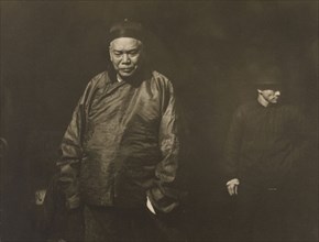 Merchant with Bodyguard; Arnold Genthe, American, born Germany, 1869 - 1942, San Francisco, California, United States