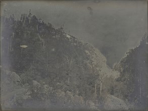 View of Crawford Notch, New Hampshire; Dr. Samuel A. Bemis, American, 1793 - 1881, about 1840; Daguerreotype