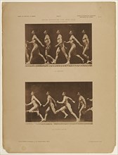 La Marche , La Course Rapide; Étienne Jules Marey, French, 1830 - 1904, Michel Berthaud, French, active 1860s - 1880s