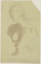 Bust of Venus; William Henry Fox Talbot, English, 1800 - 1877, November 26, 1840; Paper negative, iodide fixed; 12.4 × 7.8 cm