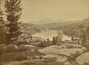 Fremont's Peak; William Henry Jackson, American, 1843 - 1942, 1878; Albumen silver print
