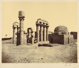 Hermonthis; Henry Cammas, French, 1813 - 1888, Armant, Egypt; negative 1859 - 1860; print about 1862; Albumenized salted paper