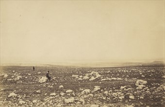 Plateau of Sebastopol IX; Roger Fenton, English, 1819 - 1869, 1855; published January 1, 1856; Salted paper print; 22.2 × 34.4