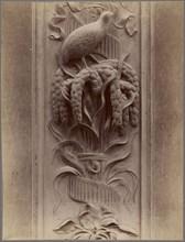 Relief sculpture of bird; Italian; about 1865 - 1885; Albumen silver print